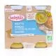 BABYBIO Repas du midi - Petits pots Risotto poireau saumon 8mois et + 2x200g - Illustration n&deg;1
