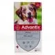 ADVANTIX Pipettes Antiparasitaires Chiens Moyen 10 à 25kg (6 x 2.5ml) - Illustration n°1