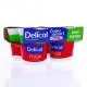 DELICAL Crème dessert HP/HC Edulcorée fraise façon pâtissière 4x200g - Illustration n°2