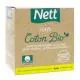 NETT Tampons écologiques 100% coton bio avec applicateur normal x16 - Illustration n°1