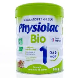 PHYSIOLAC Bio Lait infantile 1er âge 800g