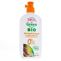 LOVE & GREEN Gel lavant surgras bio 500ml