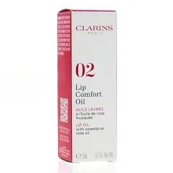 CLARINS Lip comfort oil - Huile à lèvres 7ml 02 - raspberry