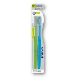 INAVA Brosse a dents 20/100 souple lot de 2