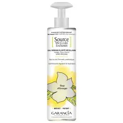 GARANCIA Source micellaire enchantée - Eau démaquillante parfum fleur d'oranger flacon 400ml