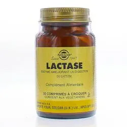 SOLGAR Lactase x30 comprimés à croquer