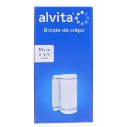 ALVITA Bande de crêpe 10cm x 4m