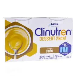 CLINUTREN Dessert 2kcal café 4x200g
