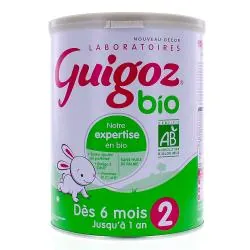 GUIGOZ Bio Lait de suite 2ème âge 800g