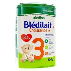 BLEDINA Blédilait - croissance+ de 1 à 3ans 800g