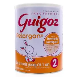 GUIGOZ Pelargon Lait de suite 2ème âge 800g