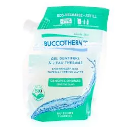 BUCCOTHERM Gel dentifrice bio gencives sensibles menthe eco recharge 200ml