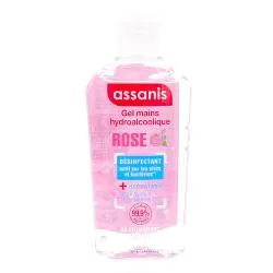 ASSANIS Pocket - gel mains hydroalcoolique Rose 80ml
