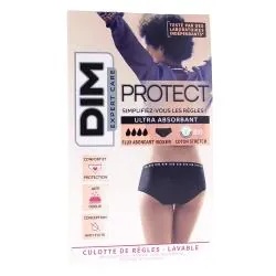 DIM Protect - Boxer ultra absorbant noir flux abondant 32/34