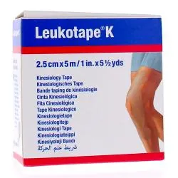 LEUKOPLAST Leukotape k - Bande taping de kinéologie 5cm x 5m