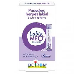 BOIRON Labiameo Herpès labial Bouton de fièvre 3 Tubes