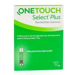 ONETOUCH Select Plus - Bandelettes réactives