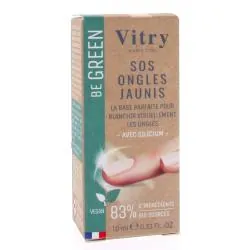 VITRY Be Green - Vernis Base SOS Ongles Jaunis 10ml