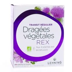 LEHNING Dragées végétales rex x60 gélules