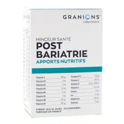 GRANIONS Post Bariatrie x90 comprimés