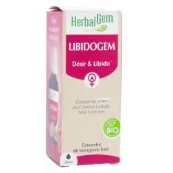HERBALGEM Concentré de bourgeons frais - Libidogem Désir et Libido Bio 30ml