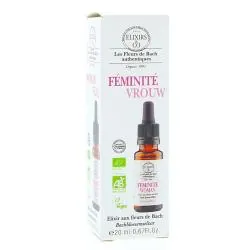 ELIXIRS & CO Les fleurs de bach Féminité Flacon 20ml