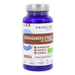 GRANIONS Ashwagandha Bio 1200mg 60 comprimés