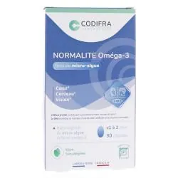 CODIFRA Normalite - Oméga-3 30 capsules