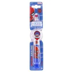 MRWHITE Brosse à dent souple Spiderman Flash timer