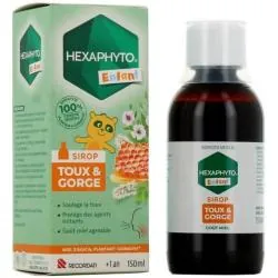 HEXAPHYTO Sirop toux sèche et grasse enfant 150ml