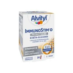 ALVITYL Immunité - ImmunoStim+ Probiotiques 30 gélules