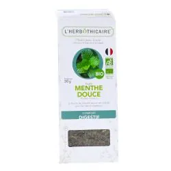L'HERBÔTHICAIRE Infusion menthe douce bio plante pour tisane 30g