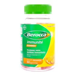 BEROCCA Immunité - Goût Orange 60 gommes