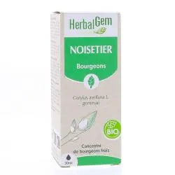 HERBALGEM Concentré de bourgeons frais - Noisetier bourgeons Bio 30ml