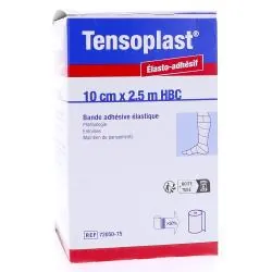 LEUKOPLAST Tensoplast - Bande Adhésive Elastique 10 cm x 2.5 m HBC Chair