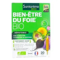 SANTAROME Bien-Être du Foie Bio - Hépatonic x20 ampoules