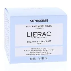 LIERAC Sunissime - Le Sorbet Après-Soleil Visage 50ml