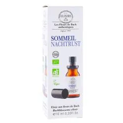 ELIXIRS & CO Fleur de Bach composition Sommeil bio 10ml