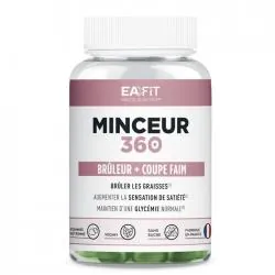 EA FIT Minceur 360 - Bruleur + coupe faim x60 Gummies