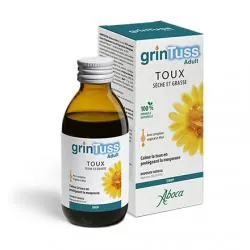 ABOCA Grintuss - Sirop adulte toux sèche à grasse 180g