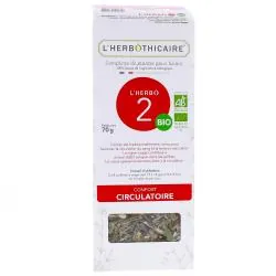 L'HERBOTHICAIRE Complexe de plantes pour tisane N°2 Circulatoire 70g