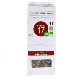 L'HERBOTHICAIRE Complexe de plantes pour tisane N°17 Dépuratif 50g