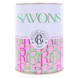ROGER & GALLET Boîte 3 savons parfumés Pink Love