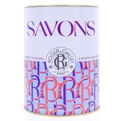 ROGER & GALLET Boîte 3 savons parfumés Flower Power