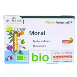 LES 3 CHENES Phyto Aromicell'R - Moral Bio x20 Ampoules