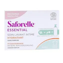 SAFORELLE Essential - Soin Lavant Intime Hydratant rechargeable recharge de 4 batonnets