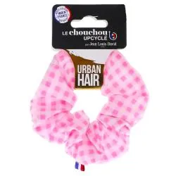 JEAN LOUIS DAVID Urban Hair - Chouchou Motif Vichy Upcyclé