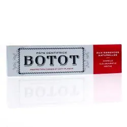BOTOT Pâte Dentifrice - aux essences naturelles rafraîchissantes tube de 75ml