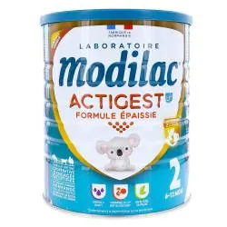 MODILAC Actigest Lf+ Lait de suite 2ème âge 800g