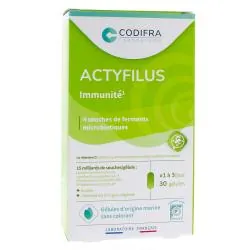 CODIFRA Actyfilus - confort intestinal 30 gélules